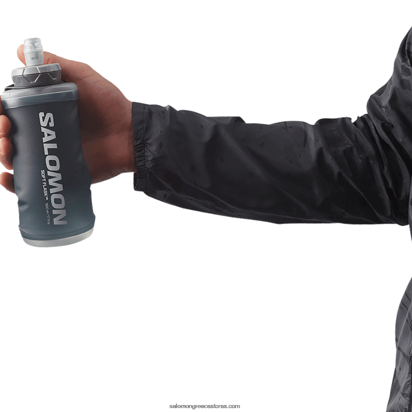 γυναικεία χειρός με φιάλη περιλαμβάνεται - ενεργό Salomon μαύρο/γκρι σχιστόλιθο DXFPHB984