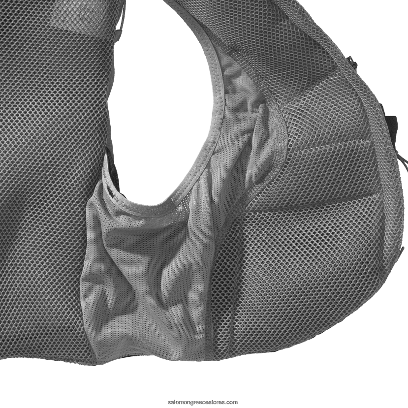 γυναικείο γιλέκο τρεξίματος με φλάκες που περιλαμβάνονται - adv skin 12 Salomon ήσυχη απόχρωση/μαύρο DXFPHB968