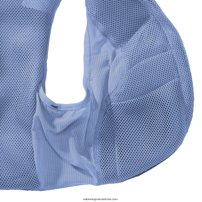 γυναικείο γιλέκο τρεξίματος με φλάκες που περιλαμβάνονται - adv skin 5 Salomon αγγλικό αρχοντικό/μαύρη ίριδα DXFPHB971