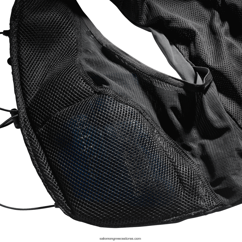 γυναικείο γιλέκο τρεξίματος με φλασάκια που περιλαμβάνονται - sense pro 10 Salomon μαύρο/έβενο DXFPHB979