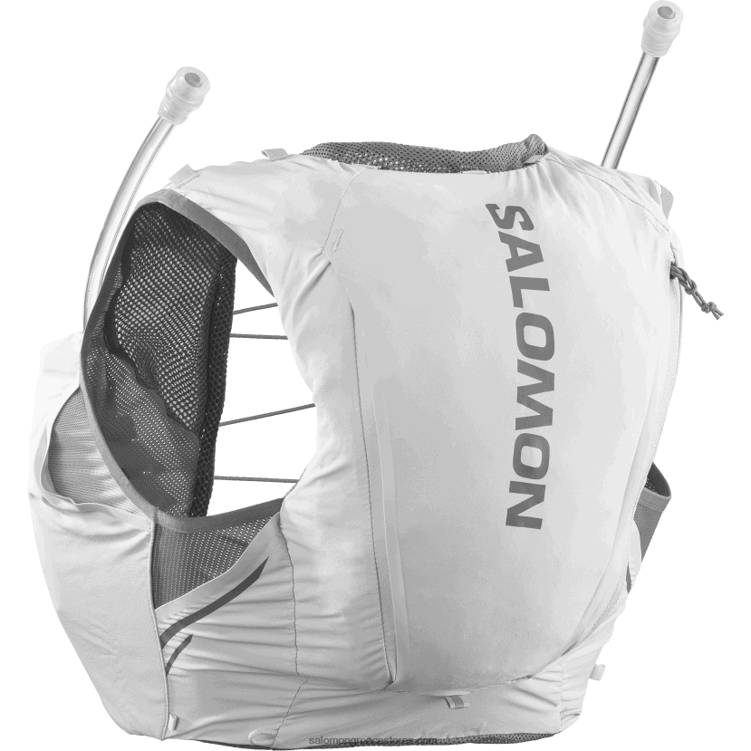 γυναικείο γιλέκο τρεξίματος με φλασάκια που περιλαμβάνονται - sense pro 10 Salomon στρειδάκι/ήσυχη απόχρωση ημιδιαφανές DXFPHB980