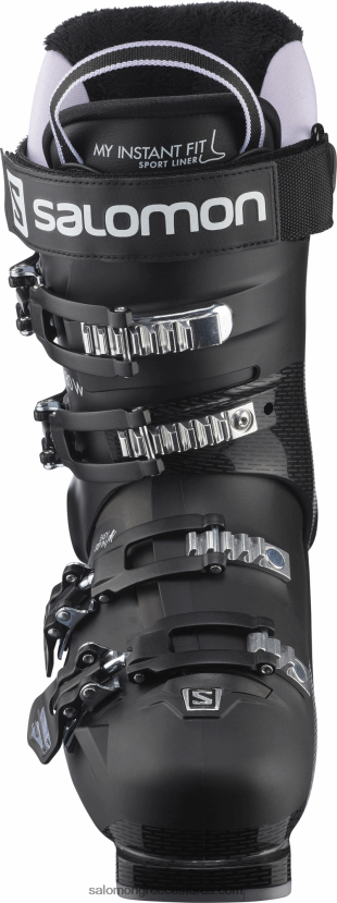 γυναικείες μπότες επί πίστας - επιλέξτε 80 Salomon μαύρο/λεβάντα/μπελούγκα DXFPHB1040