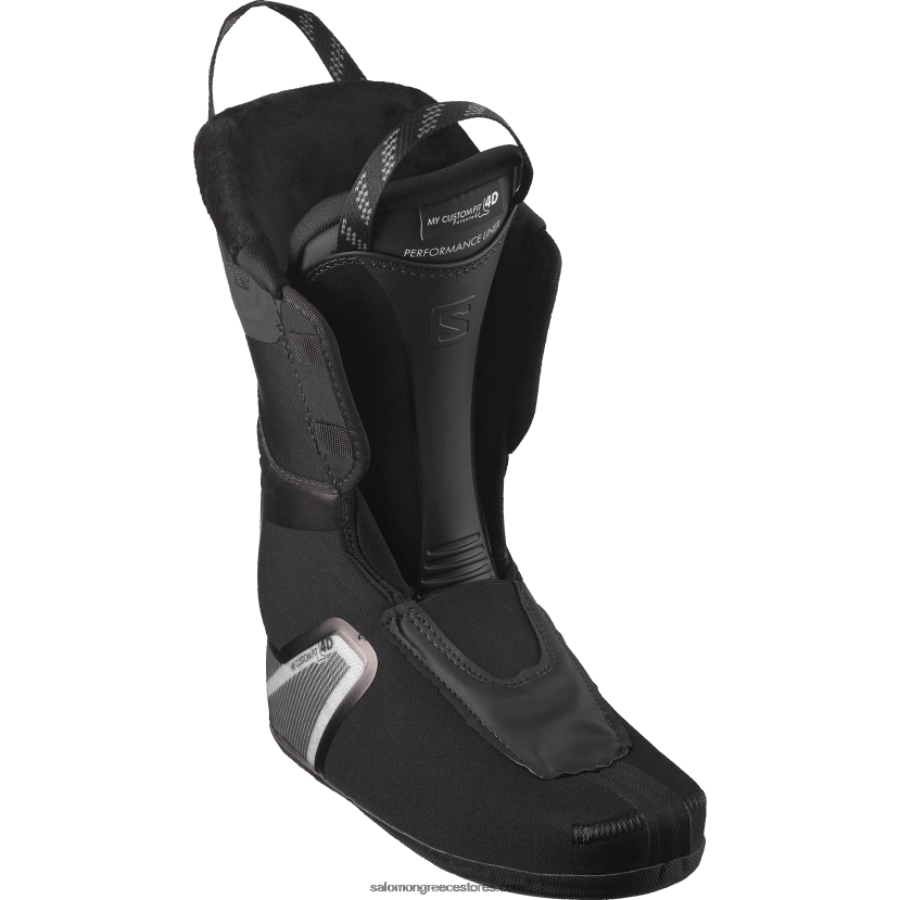 γυναικείες μπότες freeride - shift pro 100 at Salomon άσπρο βρύα/μαύρο/άσπρο DXFPHB1037