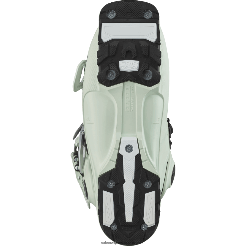 γυναικείες μπότες στην πίστα - s/pro alpha 100 Salomon λευκά βρύα/ασημί/μαύρο DXFPHB1028