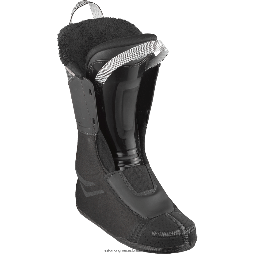 γυναικείες μπότες στην πίστα - s/pro alpha 90 Salomon μαύρο/ροζ χρυσό μεταλλικό/ασημί DXFPHB1029