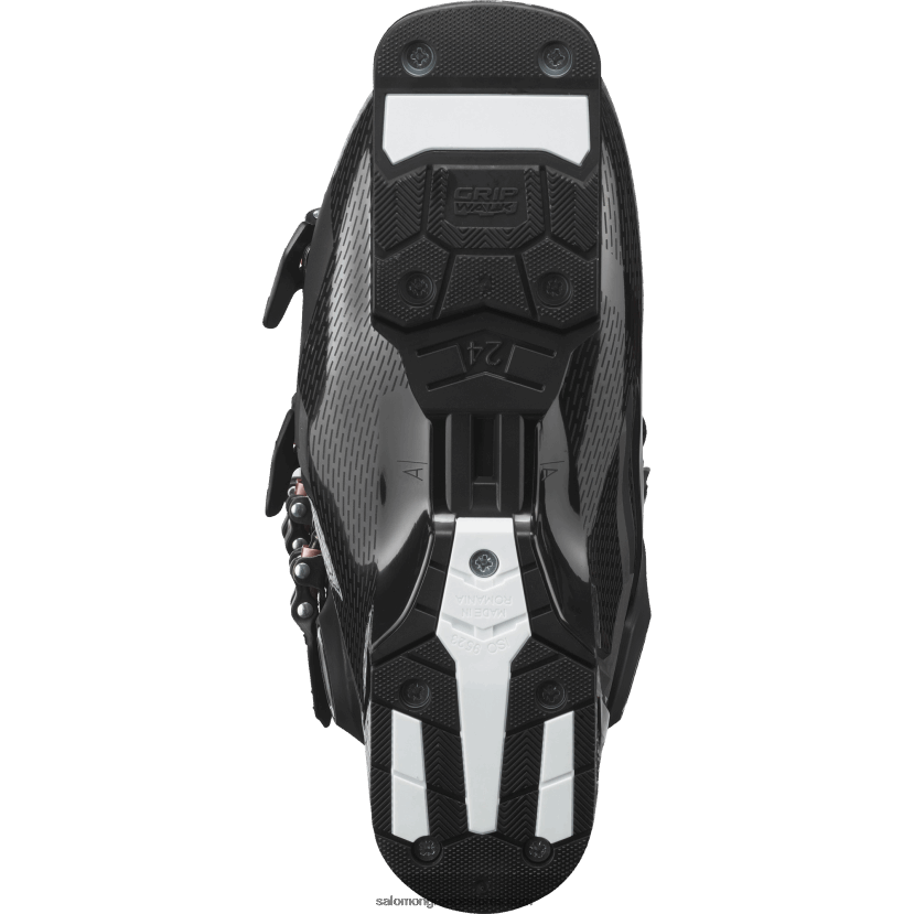 γυναικείες μπότες στην πίστα - s/pro hv 100 Salomon μαύρο/ροζ χρυσό/μπελούγκα DXFPHB1033