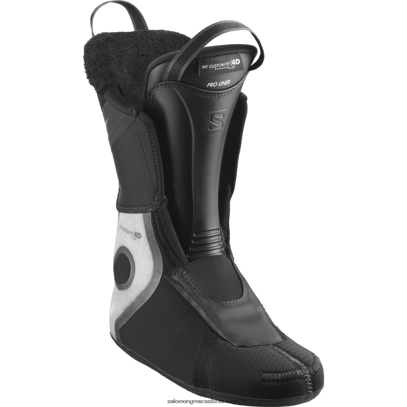 γυναικείες μπότες στην πίστα - s/pro mv 100 Salomon μαύρο/μπορντό/πράσινο shift DXFPHB1030