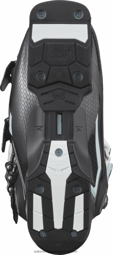 γυναικείες μπότες στην πίστα - s/pro mv 80 cs Salomon μαύρο/μπλε/άσπρο DXFPHB1042