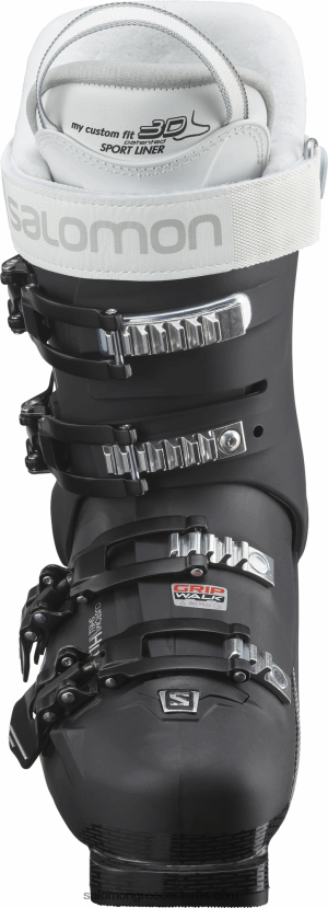 γυναικείες μπότες στην πίστα - s/pro mv 80 cs Salomon μαύρο/μπλε/άσπρο DXFPHB1042