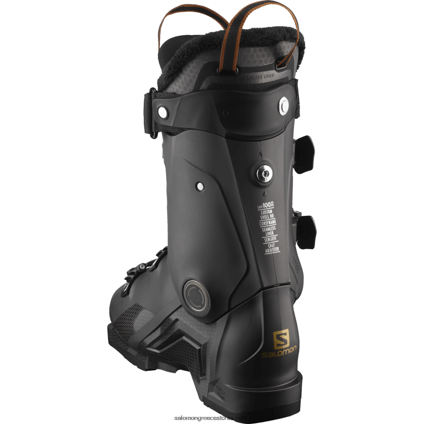 γυναικεία σκι επί πίστας - s/pro mv 90 Salomon Belluga μεταλλικό/μαύρο/χάλκινο μεταλλικό DXFPHB1031