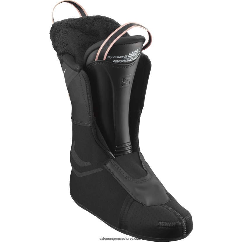 γυναικεία σκι επί πίστας - s/pro mv 90 Salomon μαύρο/ροζ χρυσό/μπελούγκα DXFPHB1032