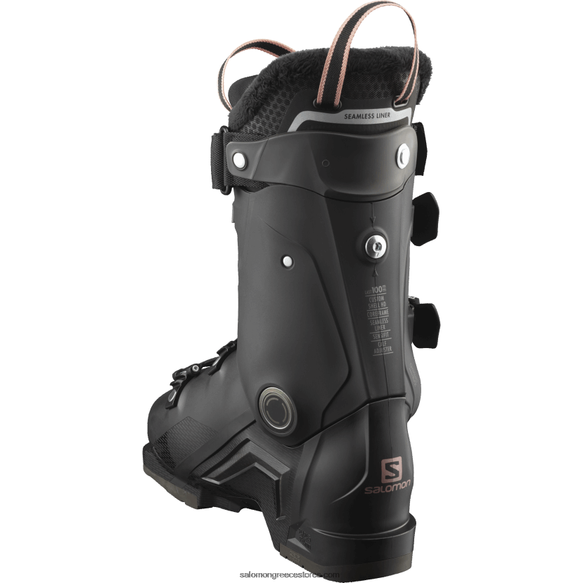 γυναικεία σκι επί πίστας - s/pro mv 90 Salomon μαύρο/ροζ χρυσό/μπελούγκα DXFPHB1032