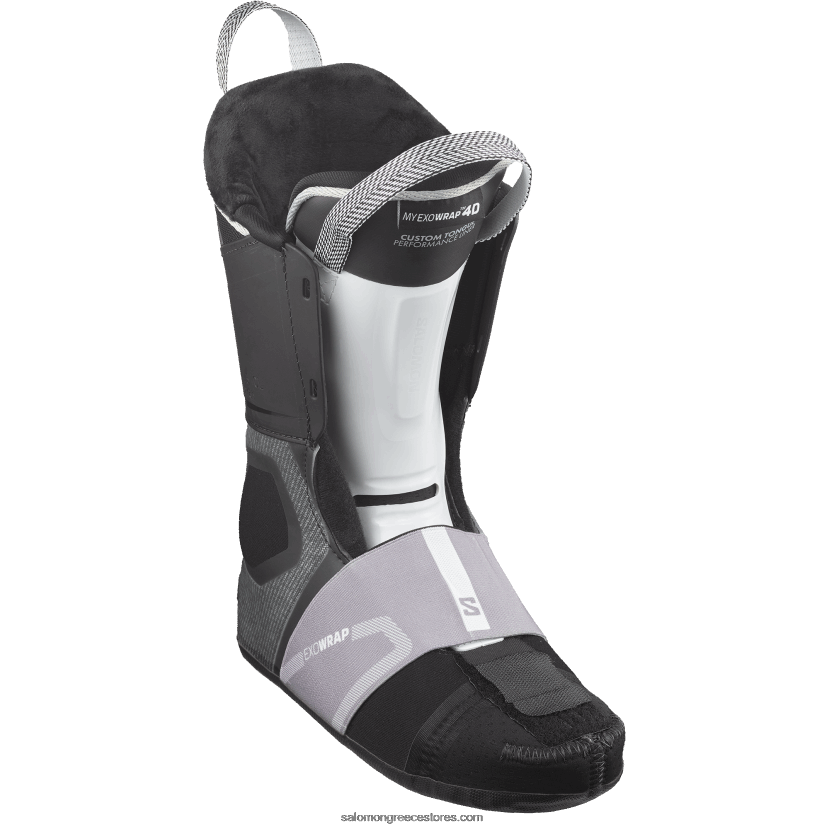 γυναικείες μπότες στην πίστα - s/pro supra boa 105 Salomon γκρι σέλας/μαύρο/ροζ χρυσό DXFPHB1039