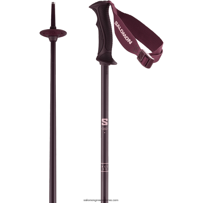 γυναικεία αλπικά κοντάρια - angel s3 Salomon Σύκο DXFPHB1291