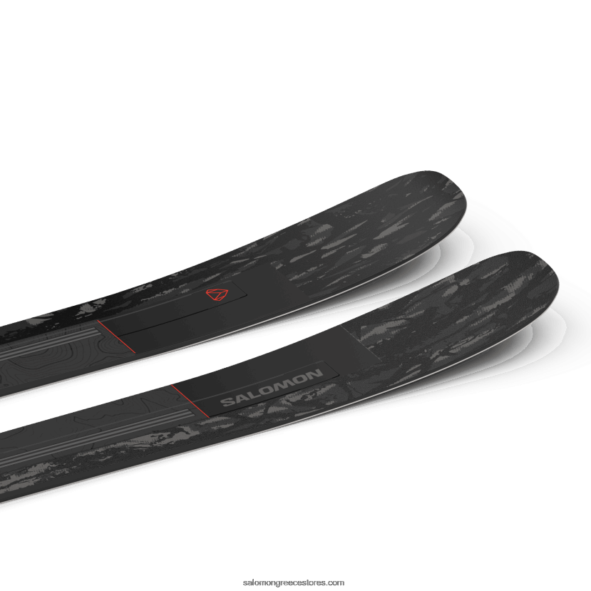 γυναικεία παντός σκι - στάση 102 Salomon μαύρο κόκκινο DXFPHB1017