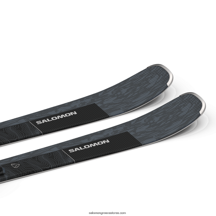 γυναικείο πακέτο σκι για όλο το βουνό - στάση 80 (και m11) Salomon bering sea μεταλλικό/μαύρο/ασημί DXFPHB1026