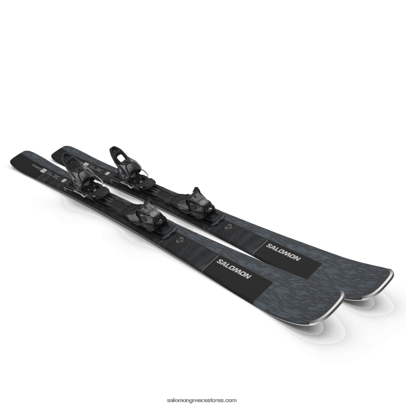 γυναικείο πακέτο σκι για όλο το βουνό - στάση 80 (και m11) Salomon bering sea μεταλλικό/μαύρο/ασημί DXFPHB1026