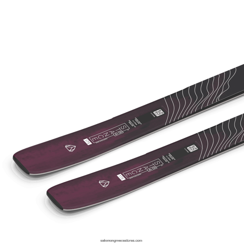 γυναικεία παντός σκι - στάση 84 Salomon μαύρο/μπορντό DXFPHB1003