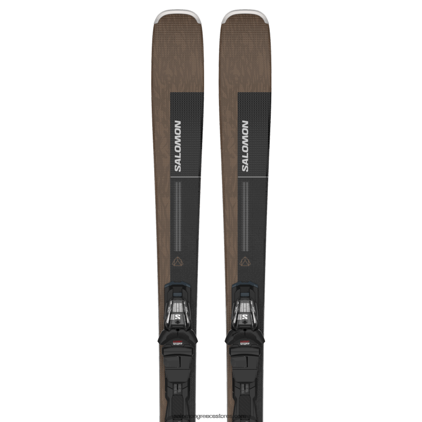 γυναικείο πακέτο σκι για όλο το βουνό - στάση 84 (και m12) Salomon βίδρα/μαύρο/ασημί μεταλλικό DXFPHB1021