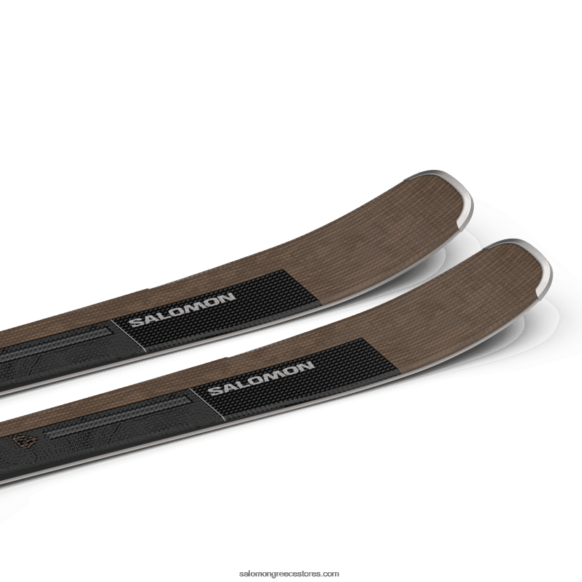 γυναικείο πακέτο σκι για όλο το βουνό - στάση 84 (και m12) Salomon βίδρα/μαύρο/ασημί μεταλλικό DXFPHB1021