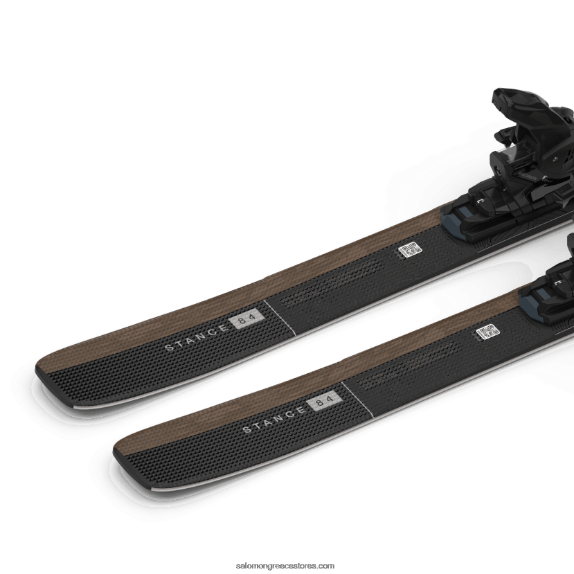 γυναικείο πακέτο σκι για όλο το βουνό - στάση 84 (και m12) Salomon βίδρα/μαύρο/ασημί μεταλλικό DXFPHB1021