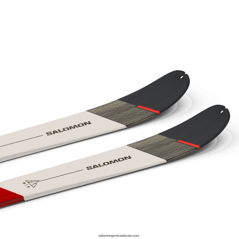 γυναικεία τουριστικά σκι - mtn 80 pro Salomon νέον κοραλλί/βροχερή μέρα/μαύρο DXFPHB1009