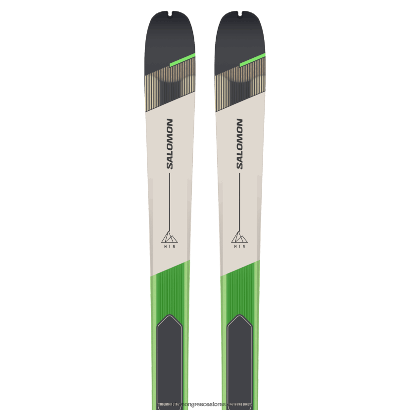 γυναικεία τουριστικά σκι - mtn 86 pro Salomon παστέλ νέον πράσινο 1/βροχερή μέρα/μαύρο DXFPHB1010