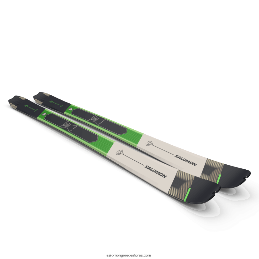 γυναικεία τουριστικά σκι - mtn 86 pro Salomon παστέλ νέον πράσινο 1/βροχερή μέρα/μαύρο DXFPHB1010