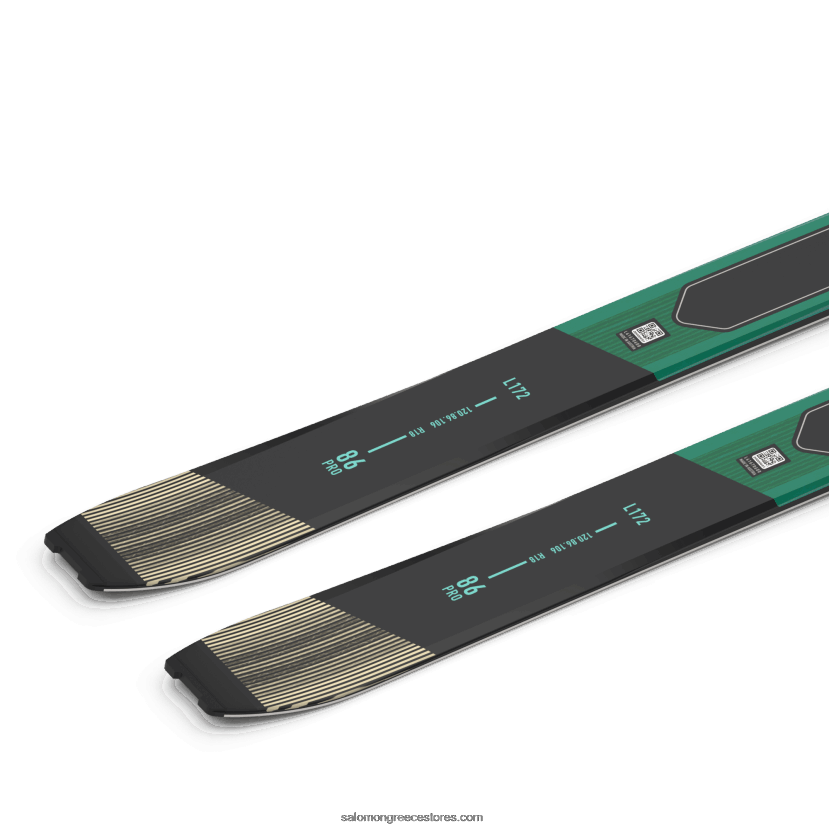 γυναικεία τουριστικά σκι - mtn 86 pro Salomon μπλε αρούμπα/βροχερή μέρα/μαύρο DXFPHB1011