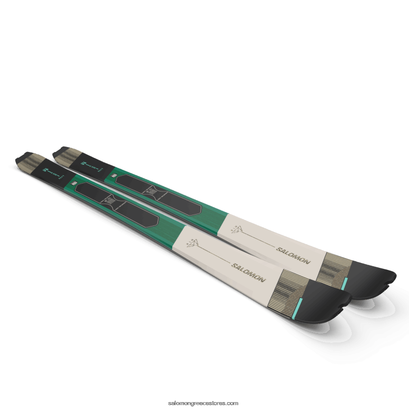 γυναικεία τουριστικά σκι - mtn 86 pro Salomon μπλε αρούμπα/βροχερή μέρα/μαύρο DXFPHB1011