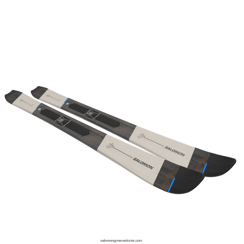 γυναικεία σκι τουρισμού - mtn 96 carbon Salomon βροχερή μέρα/διαδικασία μπλε/μαύρο DXFPHB1005
