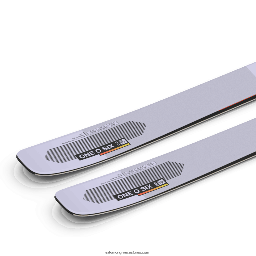 γυναικεία παντός σκι - qst 106 Salomon βραδινή ομίχλη/όξινο πράσινο/φλόγα DXFPHB1001