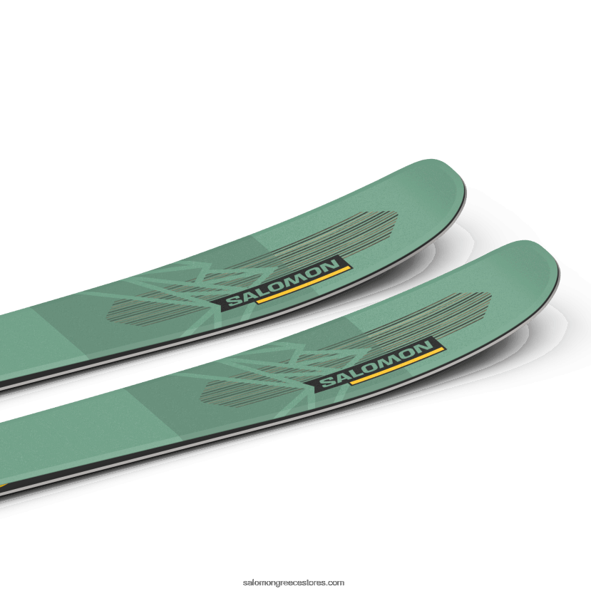 γυναικεία παντός σκι - qst 92 Salomon πράσινο έλατο/ηλιακή ενέργεια/μαύρο DXFPHB1008