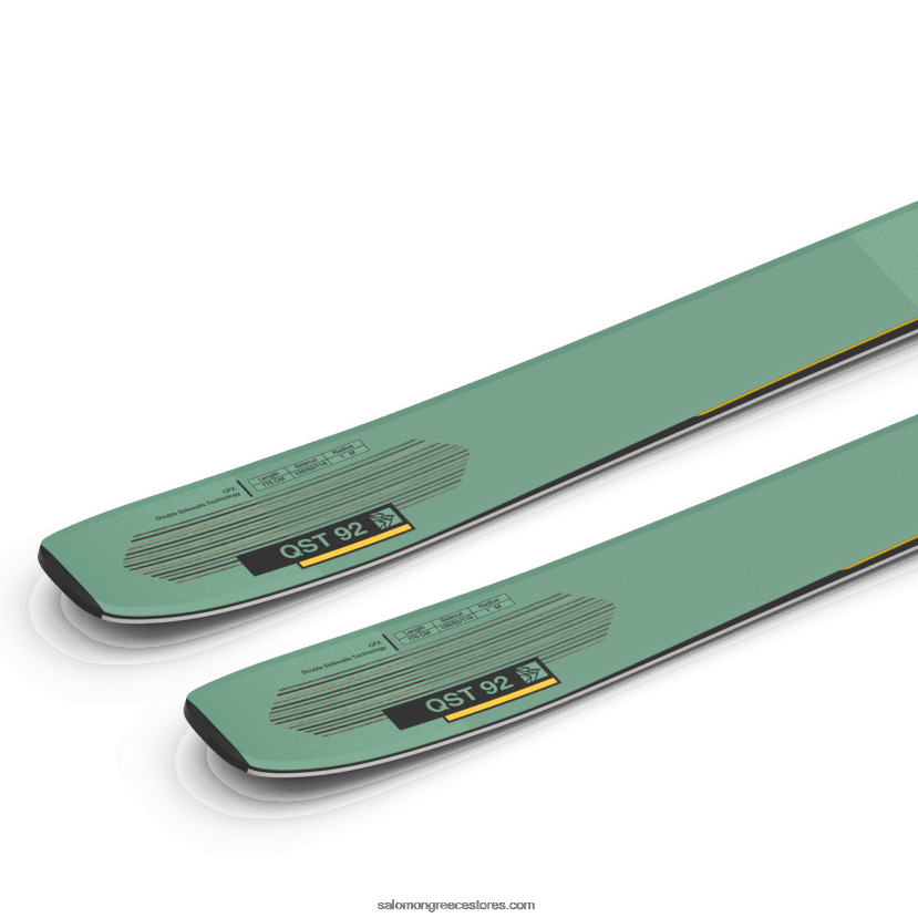 γυναικεία παντός σκι - qst 92 Salomon πράσινο έλατο/ηλιακή ενέργεια/μαύρο DXFPHB1008