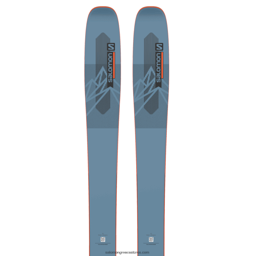 γυναικεία παντός σκι - qst 98 Salomon copen μπλε/φλόγα/μαύρο DXFPHB1014