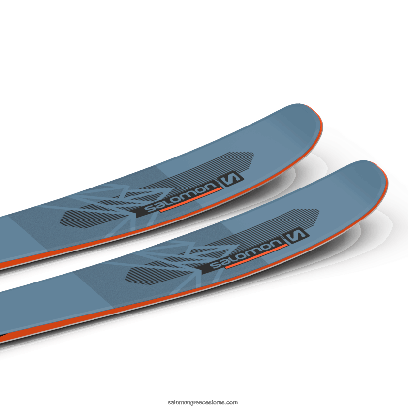 γυναικεία παντός σκι - qst 98 Salomon copen μπλε/φλόγα/μαύρο DXFPHB1014