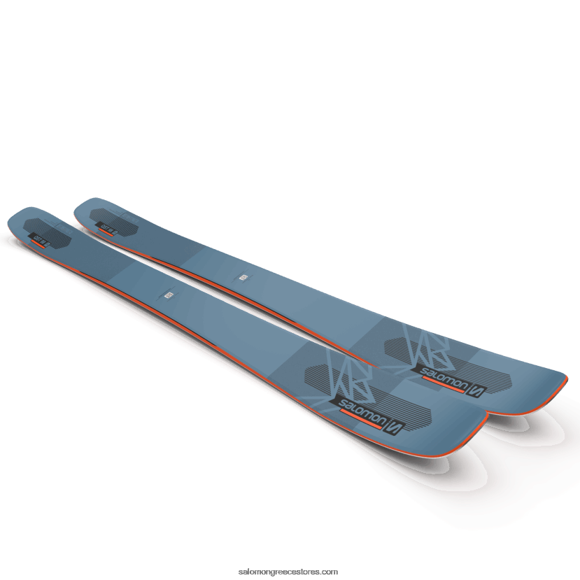 γυναικεία παντός σκι - qst 98 Salomon copen μπλε/φλόγα/μαύρο DXFPHB1014