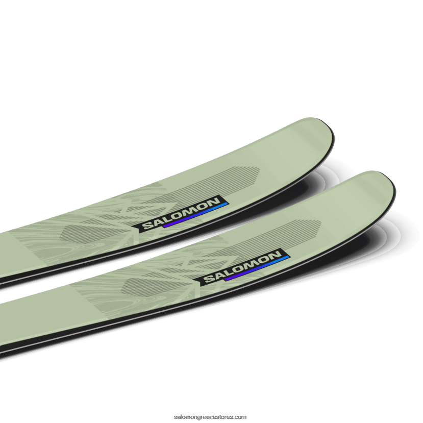 γυναικεία παντός σκι - qst lumen 98 Salomon λευκά βρύα/σούρουπο μωβ/μαύρο DXFPHB1286