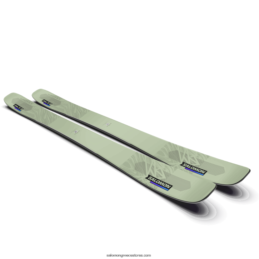 γυναικεία παντός σκι - qst lumen 98 Salomon λευκά βρύα/σούρουπο μωβ/μαύρο DXFPHB1286