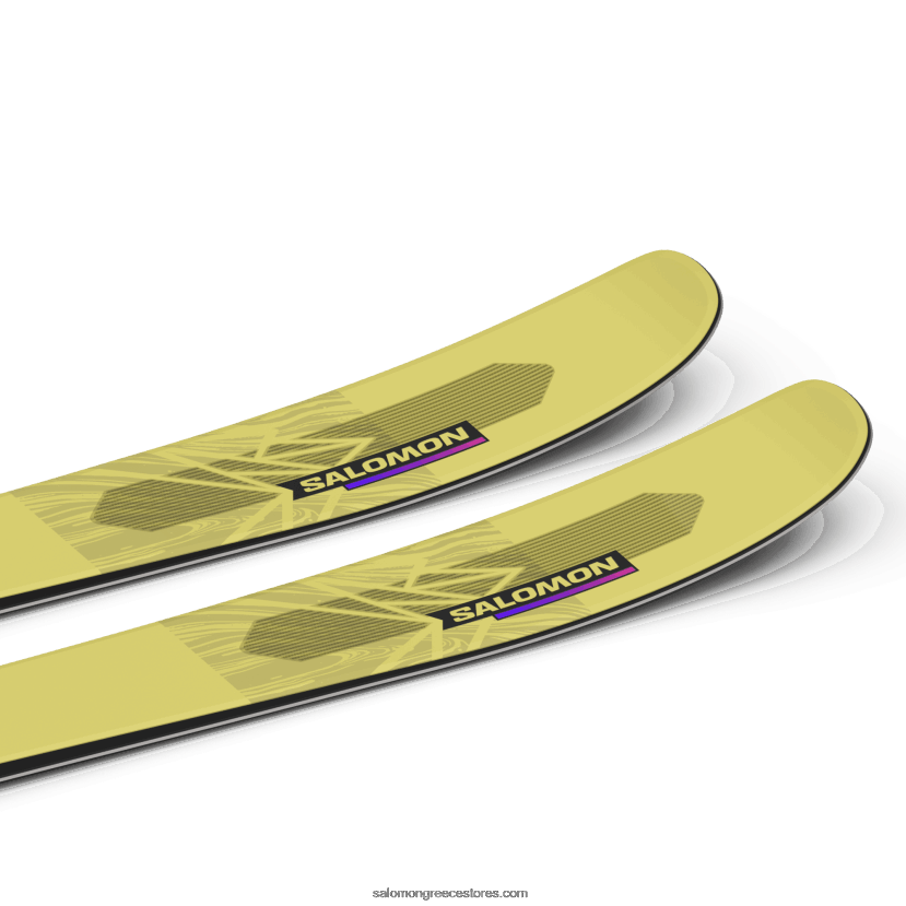 γυναικεία παντός σκι - qst stella 106 Salomon κίτρινο αχλάδι/ροζ νέον DXFPHB1012