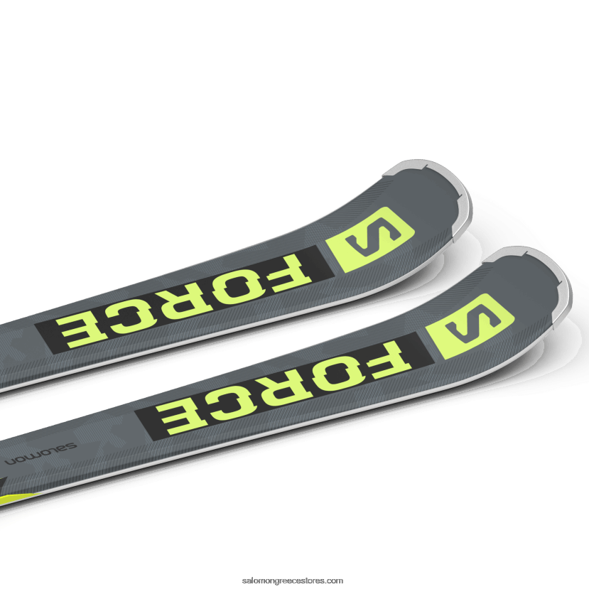 γυναικείο πακέτο σκι στην πίστα - s/force sx (και m10) Salomon castelrock/παστέλ νέον ασβέστη 1/μαύρο DXFPHB1019