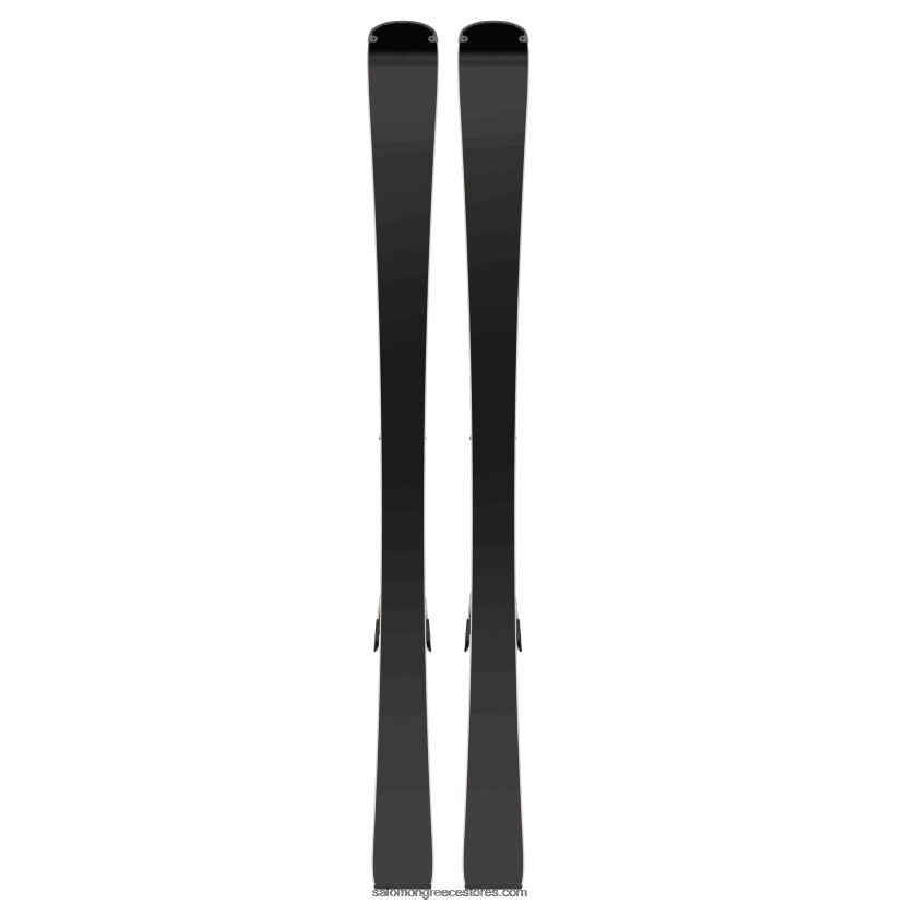 γυναικείο πακέτο σκι στην πίστα - s/max n 6 xt (και m10) Salomon μαύρο/κόκκινο/ζαχαροδαμάσκηνο DXFPHB1022