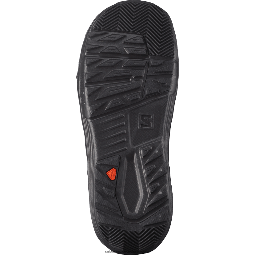 γυναικείες μπότες snowboard - κισσός Salomon μαύρο/άσφαλτο DXFPHB1323