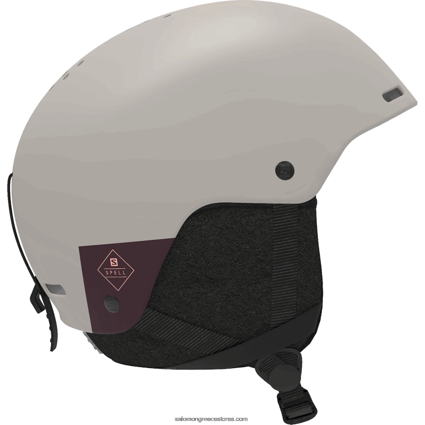 γυναικείο κράνος - ξόρκι Salomon μπεζ DXFPHB1330