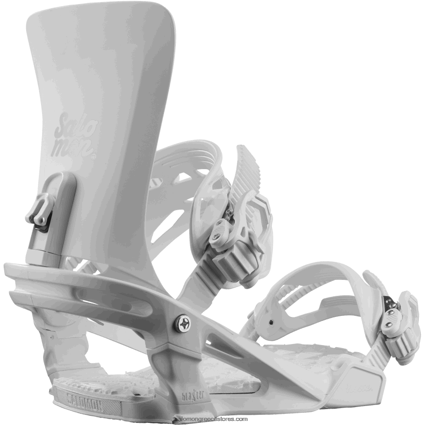 γυναικεία δεσίματα snowboard - nesta Salomon άσπρο DXFPHB1329