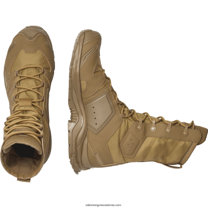 γυναικεία παπούτσια force - xa force ζούγκλα Salomon καφέ κογιότ DXFPHB814