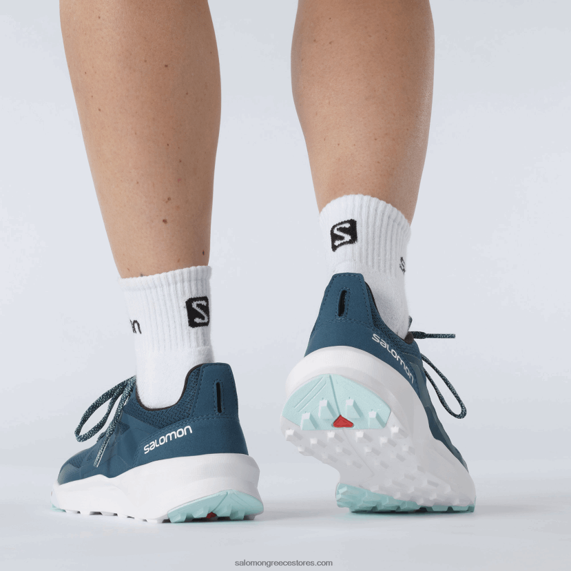 γυναικεία παπούτσια πεζοπορίας - περιπολικό Salomon λεγεώνα μπλε/λευκό/γιούκα DXFPHB1125