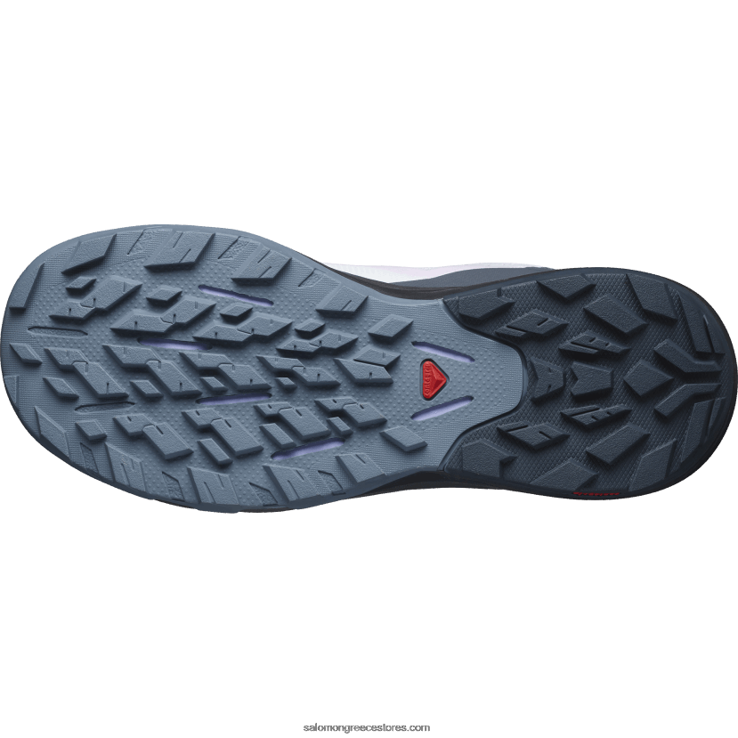 γυναικείες μπότες πεζοπορίας - outpulse mid gore-tex Salomon αρκτικός πάγος/μελάνη Ινδίας/άνθιση ορχιδέας DXFPHB1114