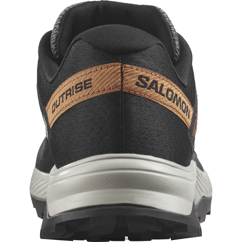 γυναικεία παπούτσια πεζοπορίας - outrise Salomon δαμάσκηνο γατάκι/μαύρο/χρυσό κοραλί DXFPHB1280