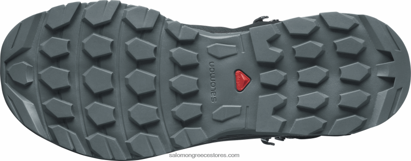 γυναικείες μπότες πεζοπορίας - vaya mid gore-tex Salomon θυελλώδης καιρός/μαύρος/στρατιώτης DXFPHB1283